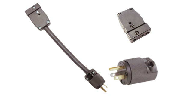 AD20FC/5266, 15A 125V Male Edison To 20A Female Stage Pin - 1'