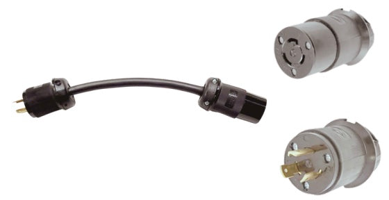 AD2313/2321, L5-20R Female Twist Lock To L6-20P 20A Male Twist Lock