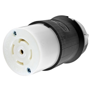 Hubbell HBL2813 Twist-Lock®, Industrial, Female Connector Body, 30A 3-Phase Wye 120/208V AC, L21-30R